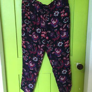 Silk Joie pull on pants